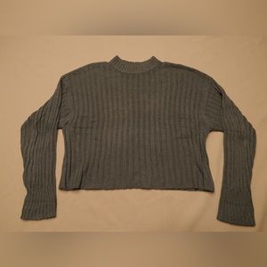 American Eagle Cable Knit Cropped Sweater